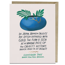 Load image into Gallery viewer, Em &amp; Friends - Broken Objects Empathy Card
