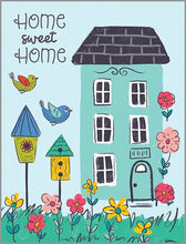 Load image into Gallery viewer, GINA B DESIGNS - New Home Greeting Card - Home and Birds
