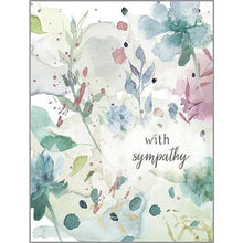 Load image into Gallery viewer, GINA B DESIGNS - Sympathy Greeting Card - Watercolor Sympathy
