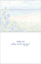Load image into Gallery viewer, GINA B DESIGNS - Retirement Greeting Card - Adirondack Chairs and Flowers
