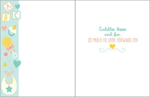 GINA B DESIGNS - Baby Card - Baby Items