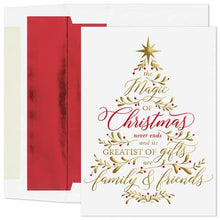 Load image into Gallery viewer, Masterpiece Studios - Believe in the Magic of Christmas Boxed Holiday Cards
