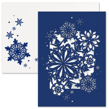 Load image into Gallery viewer, Masterpiece Studios - Snowflake Laser Cut Boxed Holiday Cards
