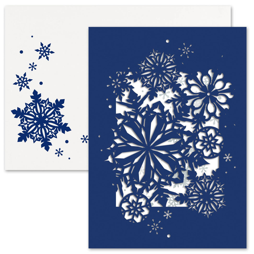 Masterpiece Studios - Snowflake Laser Cut Boxed Holiday Cards