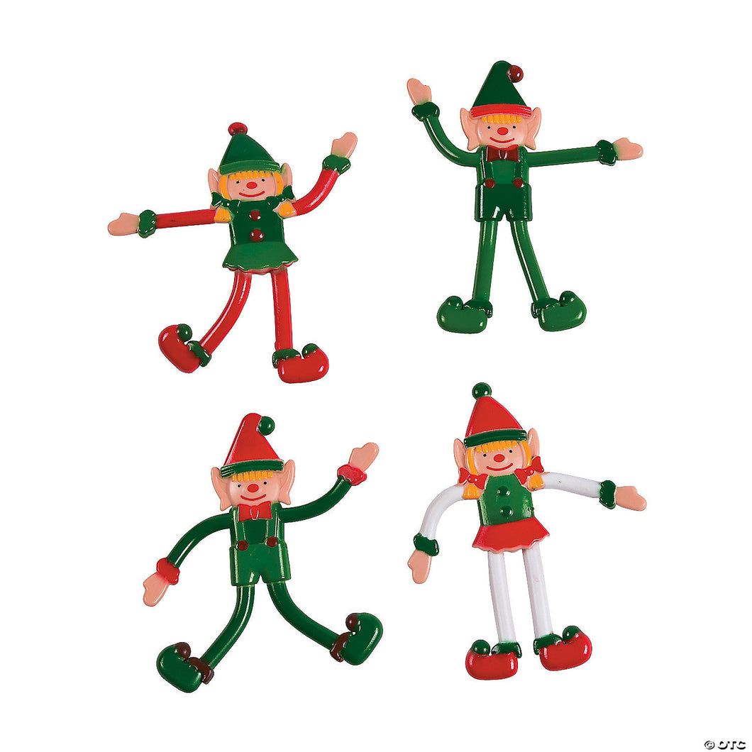 Christmas Elves Bendable