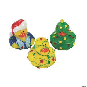 Christmas Light Rubber Ducks