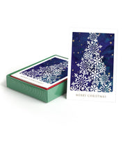 Load image into Gallery viewer, Masterpiece Studios - Christmas Tree Laser Cut Boxed Holiday Cards
