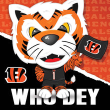 Load image into Gallery viewer, Masterpieces Puzzles - Who Dey - Cincinnati Bengals Mascot 100 Piece Puzzle
