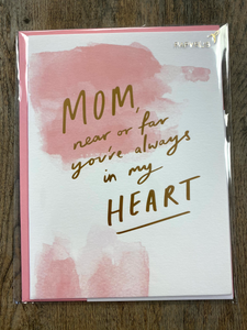 Mother's Day- Near or Far