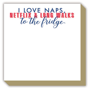 I Love Naps, Netflix Luxe Notepad