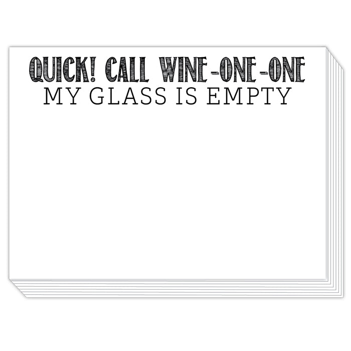 Quick! Call Wine-One-One Slab Pad