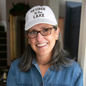 Retired to the Lake Adjustable Hat