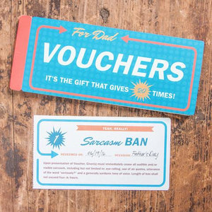 Knock Knock® Vouchers for Dad