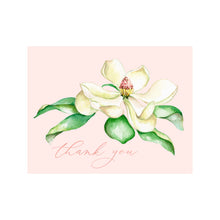 Load image into Gallery viewer, BRA - Thank you Magnolia Floral Greeting Card
