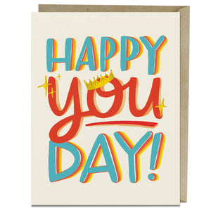 Happy You Day Birthday Greeting Card