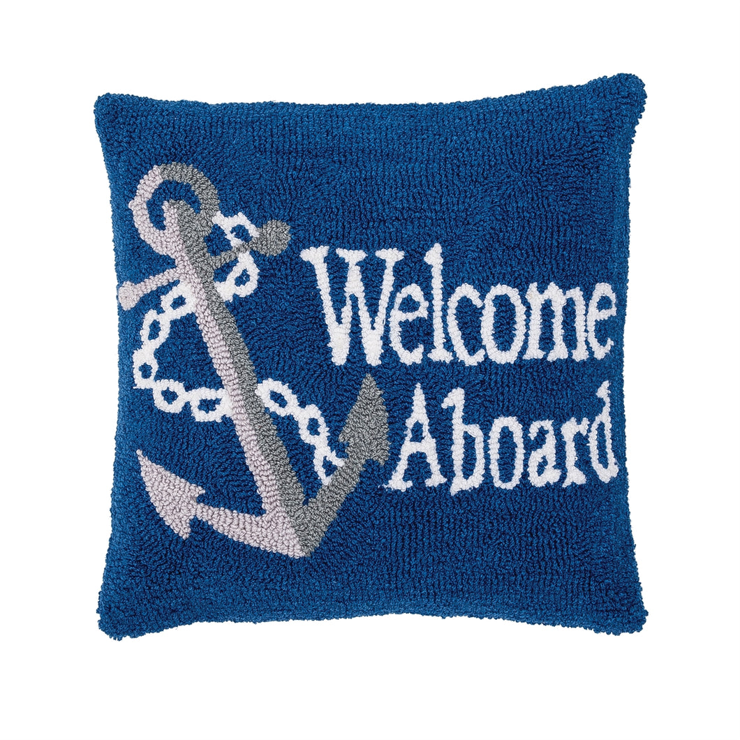 Welcome Aboard Pillow