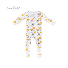 Load image into Gallery viewer, Baby Bamboo Pajamas w/ DreamCuffs™ - Halloween: 12 - 18 Months / Halloween
