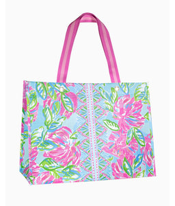 Lilly Pulitzer XL Market Tote, Totally Blossom
