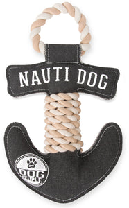 Nauti Dog - 13" Canvas Dog Toy on Rope