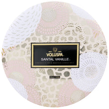 Load image into Gallery viewer, Voluspa Santal Vanille 3-Wick Tin Candle
