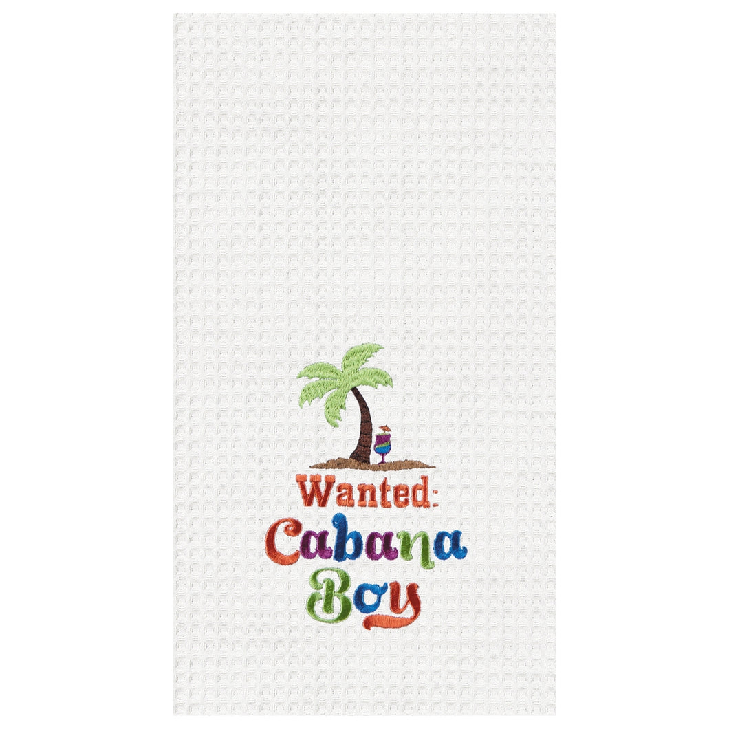 Wanted: Cabana Boy Towel