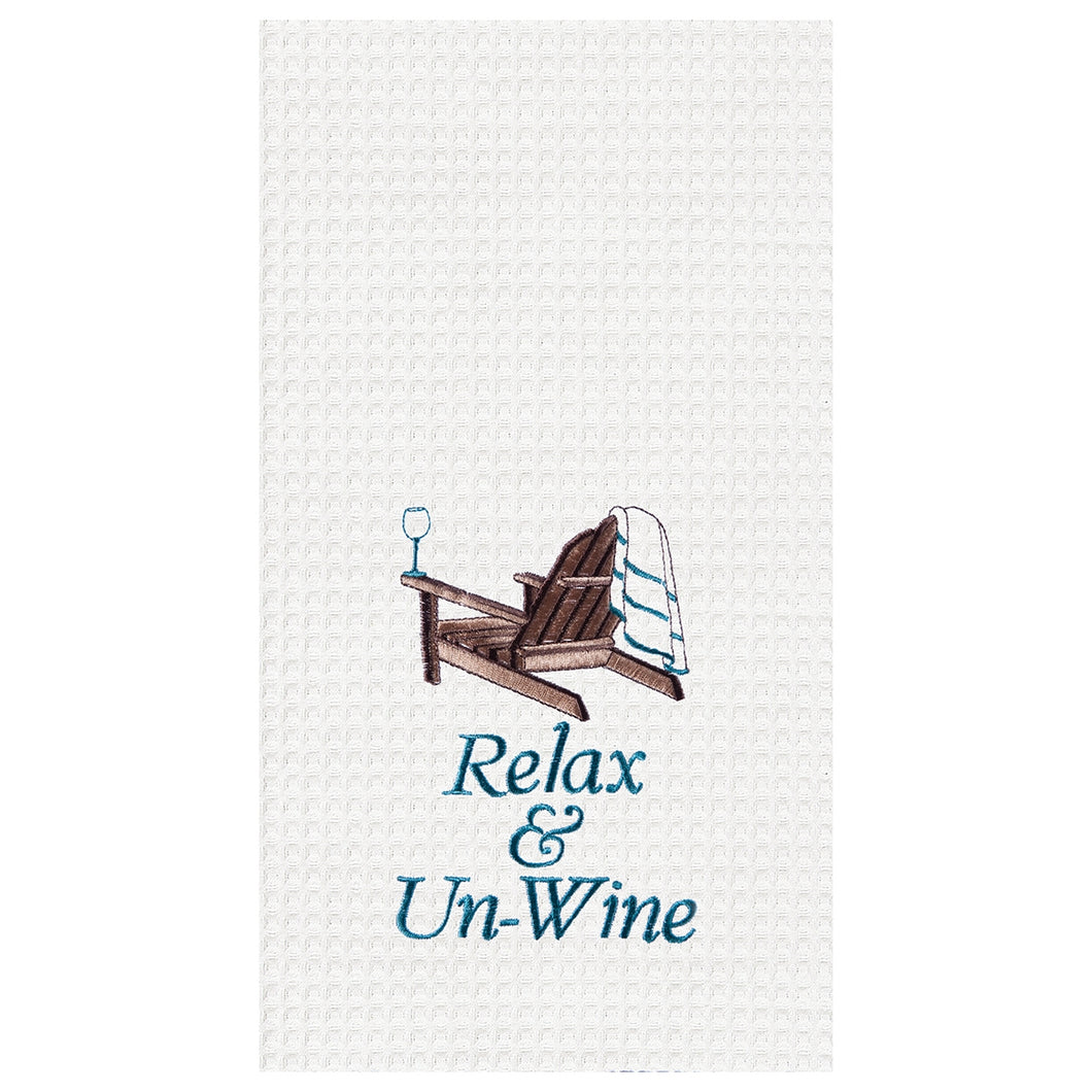 Relax & Un-Wine Towel