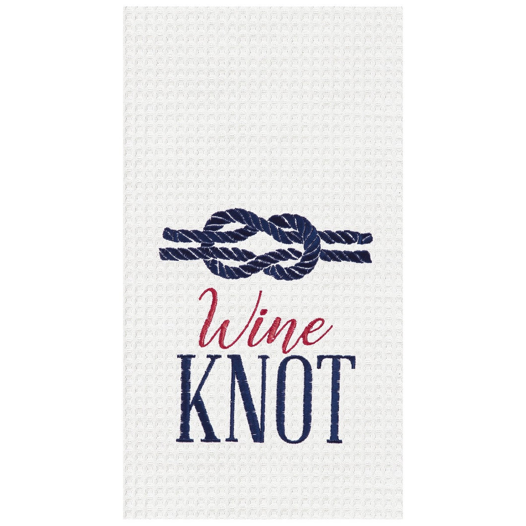 Wine Knot Towel