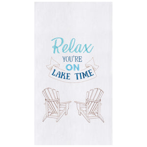 Relax Lake Time Towel