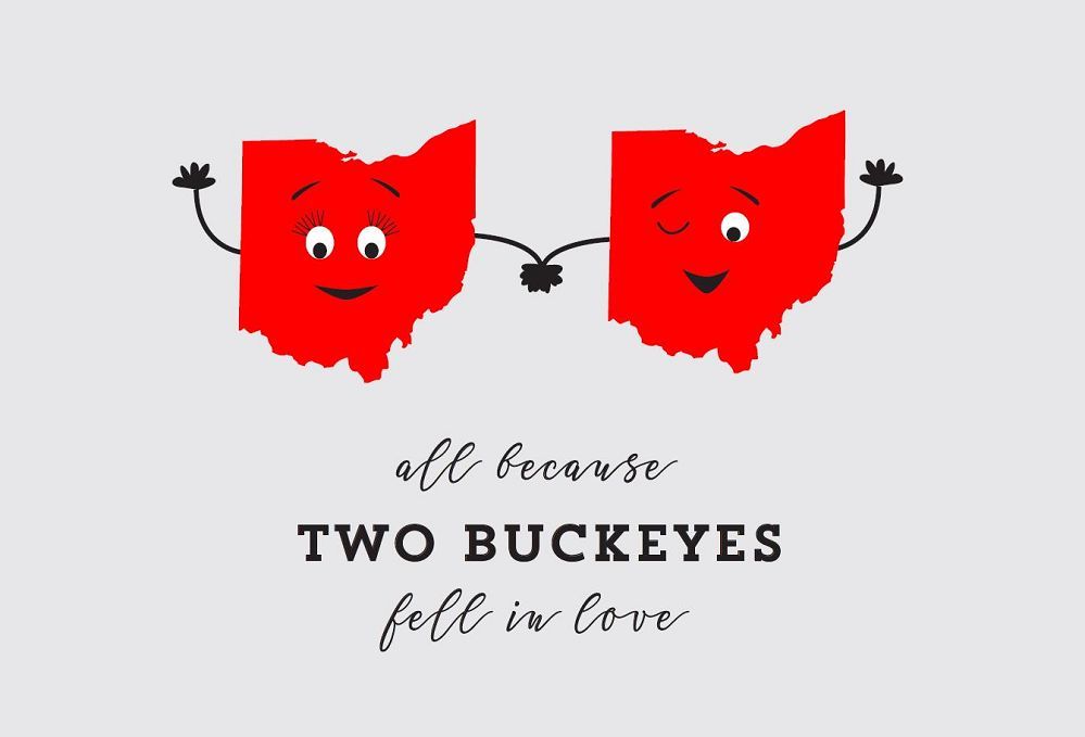 Two Buckeyes Postcard