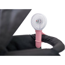 Load image into Gallery viewer, Black 3 Speed USB Rechargeable Buggy TURBO Fan
