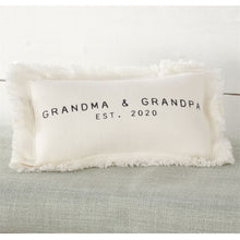 Load image into Gallery viewer, Grandparents Est. 2020 Pillow
