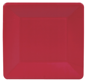 Caspari Grosgrain Square Paper Salad Plate