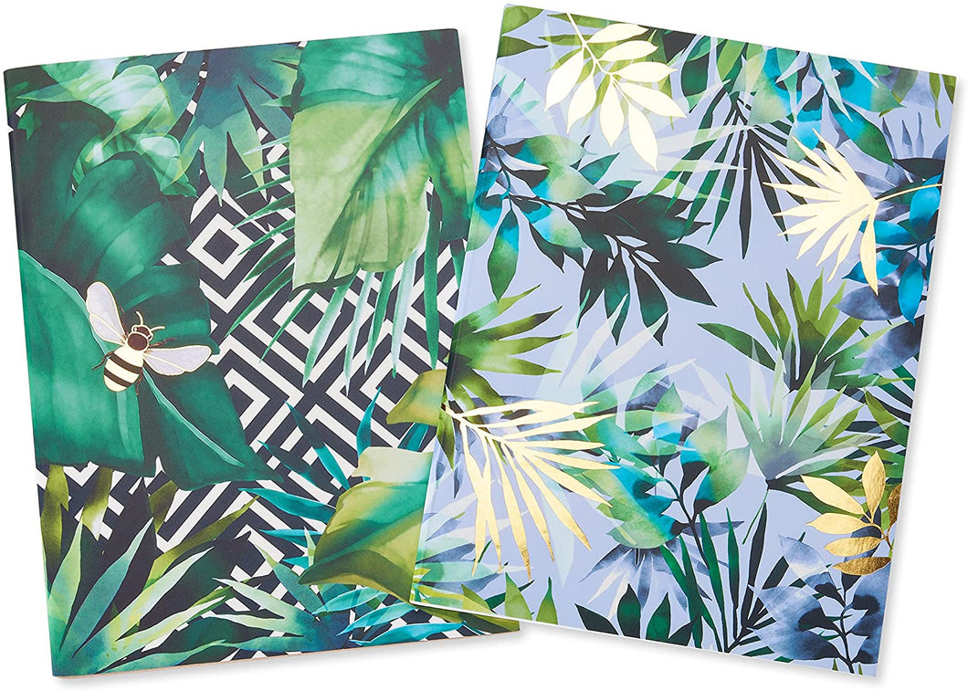 Papyrus Tropical & Geo Notebook Set- 2 count