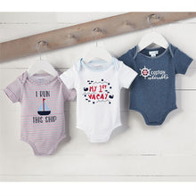 Load image into Gallery viewer, Sail Away Baby Onesie
