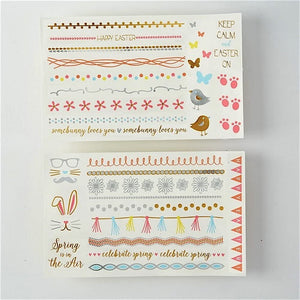 Two's Company Spring Sparkle Egg Decals