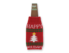 Load image into Gallery viewer, Ugly Sweater Beer Bottle Koozie
