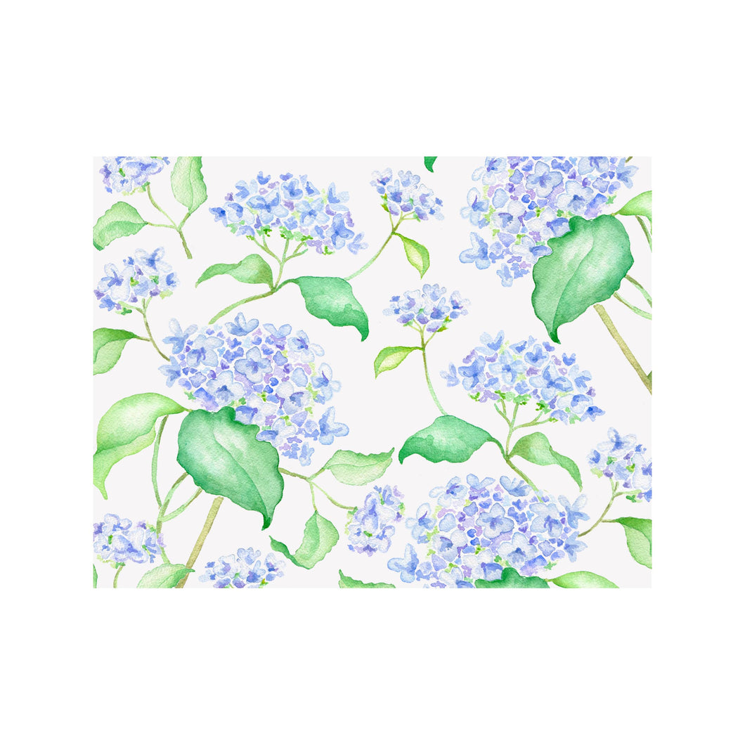 BRA - Hydrangea Branch Floral Note Card