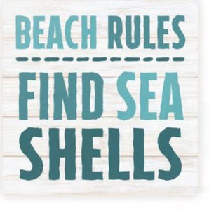 Find Sea Shells Coaster