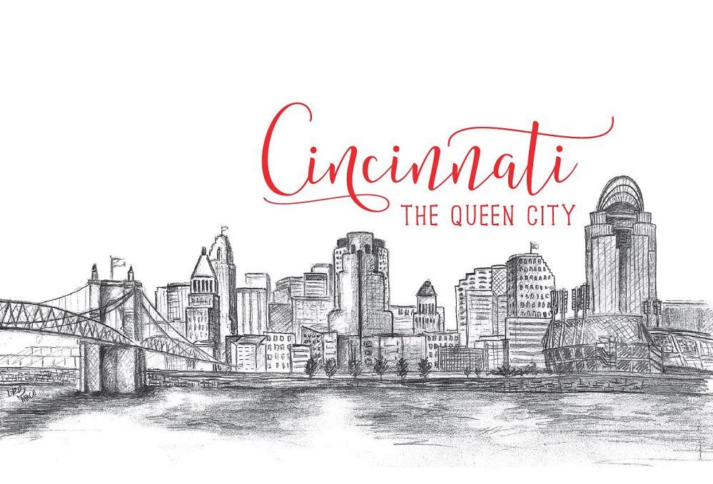 Cincinnati Queen Postcard
