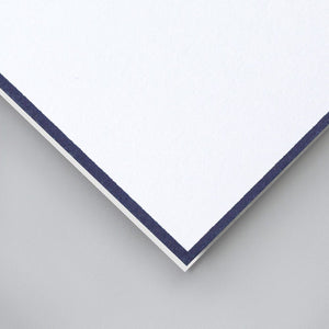 Crane Navy Bordered Pearl White Note