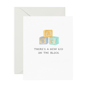 New Kid On The Block Greeting Card