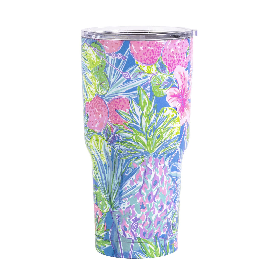 Lilly Pulitzer Stainless Steel Tumbler, Swizzle In