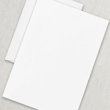 Load image into Gallery viewer, Crane Pearl White Half Sheet with Envelopes
