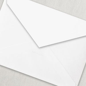 Crane Pearl White Kent Envelope