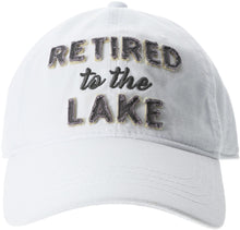 Load image into Gallery viewer, Retired to the Lake Adjustable Hat
