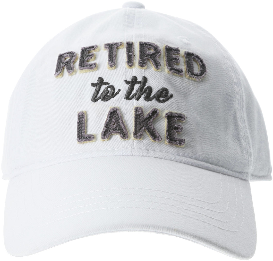 Retired to the Lake Adjustable Hat