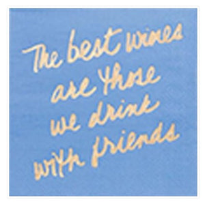 We Drink With Friends Cocktail Napkins