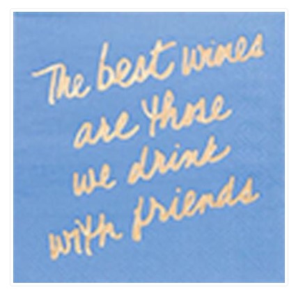 We Drink With Friends Cocktail Napkins
